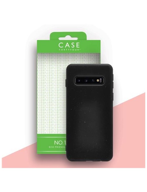 Case 44 Ecodegradabile Backcover per Samsung Galaxy S10 Plus Nero (CFFCA0291)