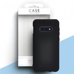 Case 44 Cover posteriore in silicone per Samsung Galaxy S10e Nero (CFFCA0322)