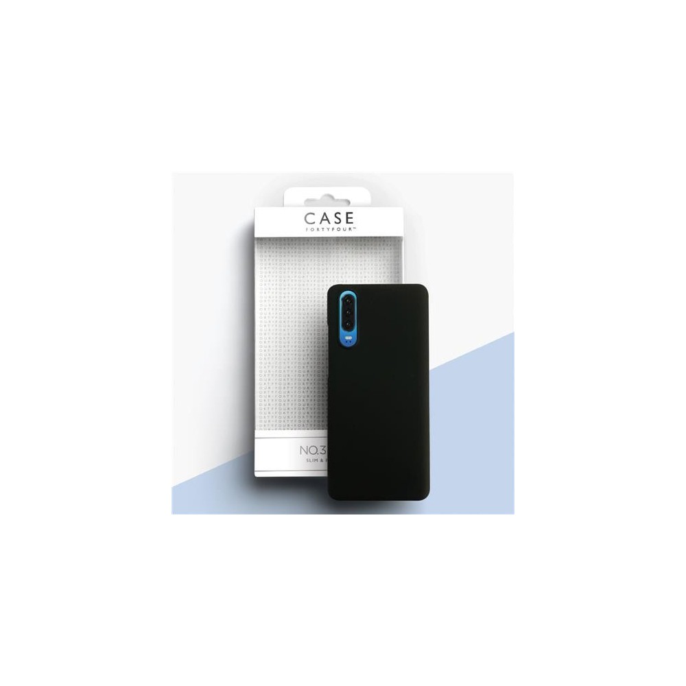 Case 44 Backcover ultra dünn Schwarz für Huawei P30 (CFFCA0190)