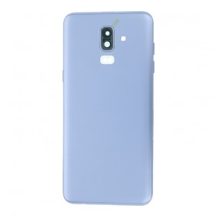 Samsung Galaxy J8 Back Cover Battery Cover Back Shell Purple with Camera Lens