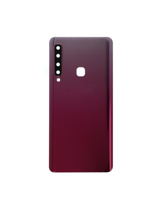 Samsung Galaxy A9 (2018) cover posteriore della batteria guscio posteriore rosa con lente della fotocamera e adesivo