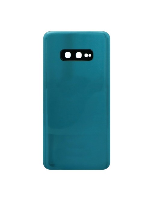 Samsung Galaxy S10e Coque arrière de protection de la batterie Coque arrière verte avec objectif de caméra et adhésif