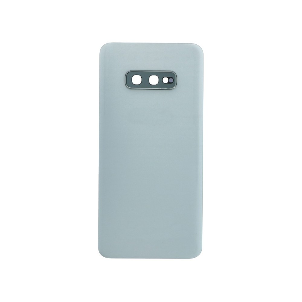 Samsung Galaxy S10e Backcover Battery Cover Back Shell Bianco con lente della fotocamera e adesivo