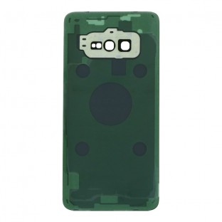Samsung Galaxy S10e Backcover Battery Cover Back Shell Giallo con lente della fotocamera e adesivo