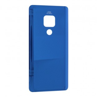 Huawei Mate 20 Backcover Akkudeckel Rückschale Blau mit Kleber