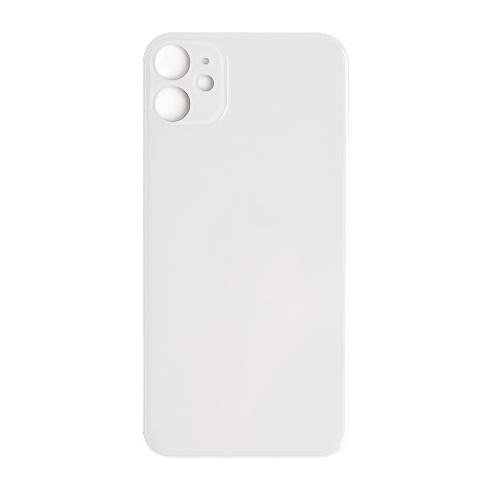 iPhone 11 Copertura posteriore della batteria Copertura posteriore bianca "Big Hole" (A2111, A2223, A2221)