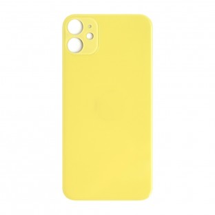 iPhone 11 Backcover Akkudeckel Rückschale Gelb "Big Hole"