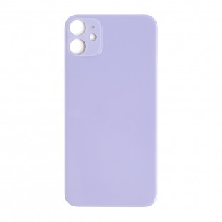 iPhone 11 Couvercle arrière de batterie Couvercle arrière violet "Big Hole" (A2111, A2223, A2221)