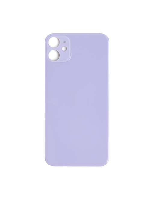 iPhone 11 Couvercle arrière de batterie Couvercle arrière violet "Big Hole" (A2111, A2223, A2221)
