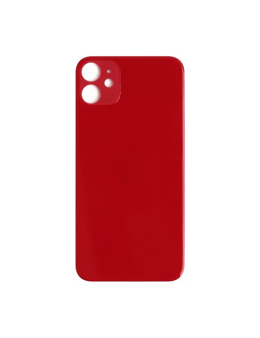 iPhone 11 Backcover Battery Cover Back Shell Red "Big Hole" (A2111, A2223, A2221)