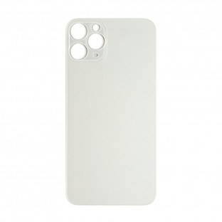iPhone 11 Pro Copertura posteriore della batteria Copertura posteriore argento "Big Hole" (A2160, A2217, A2215)