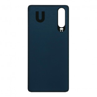 Huawei P30 Backcover Battery Cover Back Shell Bianco con Adesivo