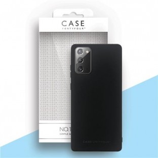 Case 44 Cover posteriore in silicone per Samsung Galaxy Note 20 Nero (CFFCA0486)