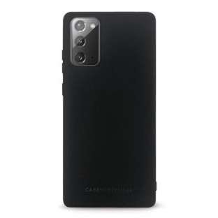 Case 44 Cover posteriore in silicone per Samsung Galaxy Note 20 Nero (CFFCA0486)