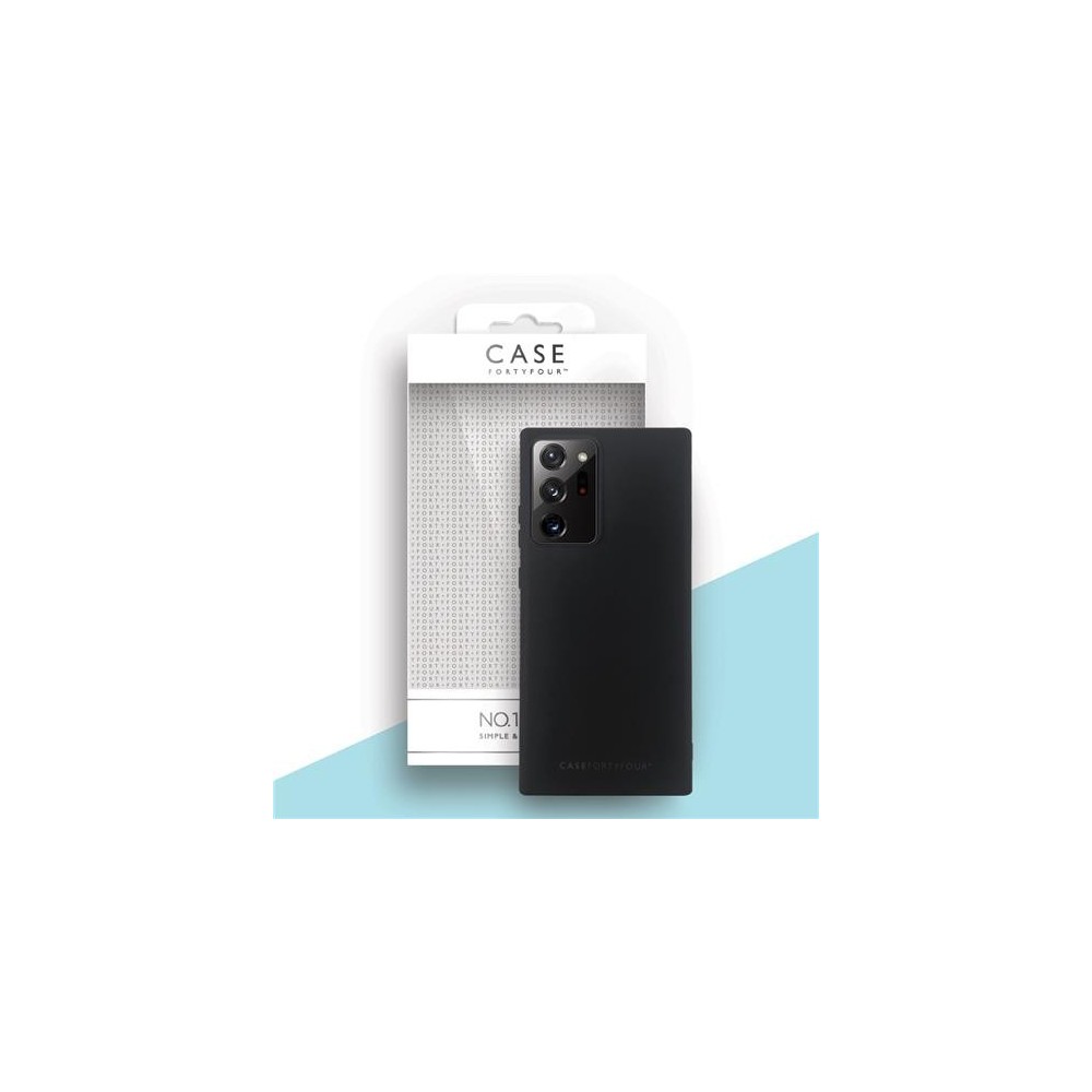 Case 44 Cover posteriore in silicone per Samsung Galaxy Note 20 Ultra Black (CFFCA0488)