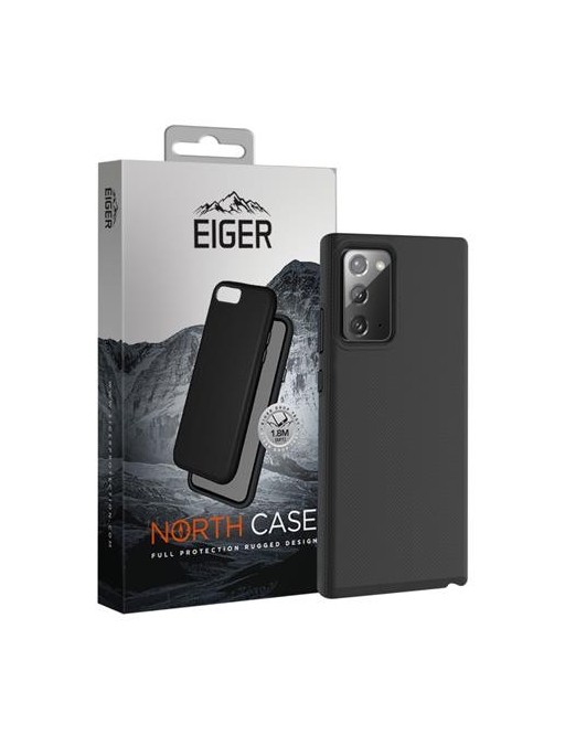 Eiger Galaxy Note 20 North Case Premium Hybrid Schutzhülle Schwarz (EGCA00232)