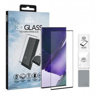 Eiger Samsung Galaxy Note 20 Ultra 3D Glass vetro di protezione del display adatto all'uso con cover (EGSP00634)