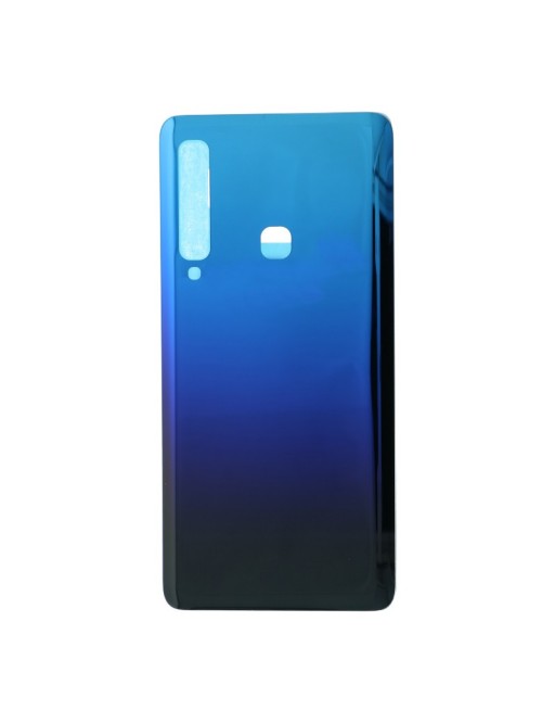 Samsung Galaxy A9 (2018) cover posteriore della batteria guscio posteriore blu con adesivo