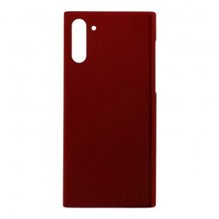 Samsung Galaxy Note 10 Coque arrière pour batterie Coque arrière rouge avec adhésif
