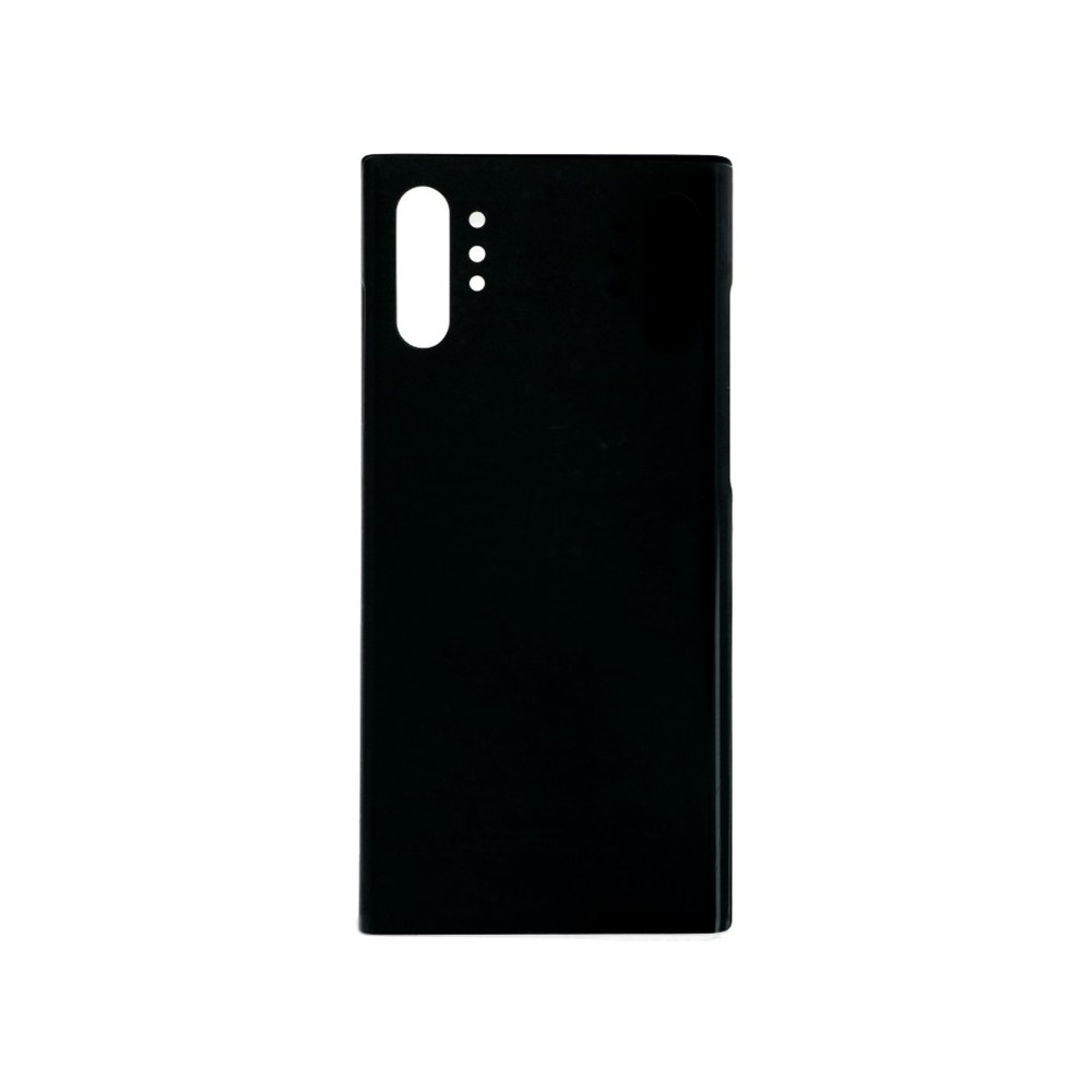 Samsung Galaxy Note 10 Plus Couvercle arrière de la batterie Couvercle arrière noir avec adhésif