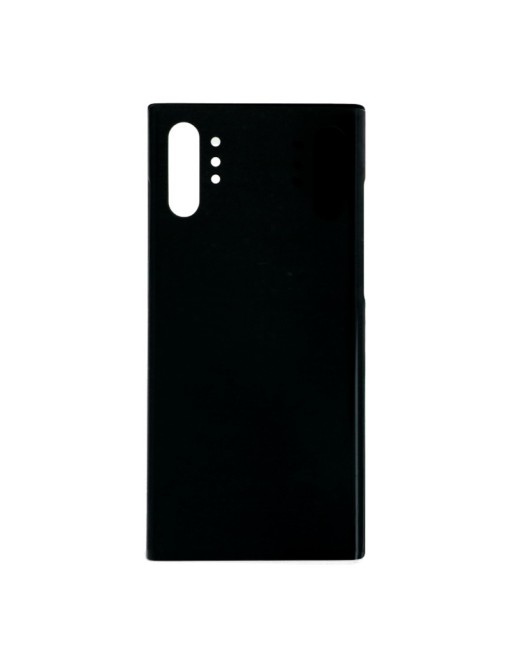 Samsung Galaxy Note 10 Plus Couvercle arrière de la batterie Couvercle arrière noir avec adhésif