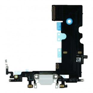 iPhone SE (2020) Prise de charge / Connecteur Lightning Blanc (A2275, A2298, A2296)