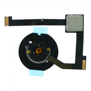 iPad Air 2 / Mini 4 Home Button with Flex Cable Silver