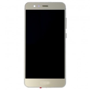 Huawei P10 Lite LCD Replacement Display with Frame Preassembled Gold