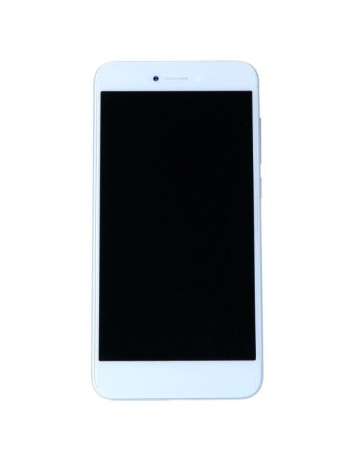 Huawei P8 Lite (2018) display LCD di sostituzione con cornice preassemblato bianco