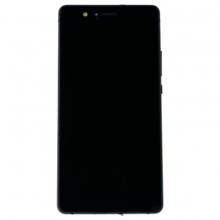Huawei P9 Lite Display LCD di ricambio con cornice preassemblata nera