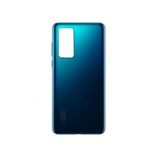 Huawei P40 Backcover Battery Cover Back Shell Blu con adesivo