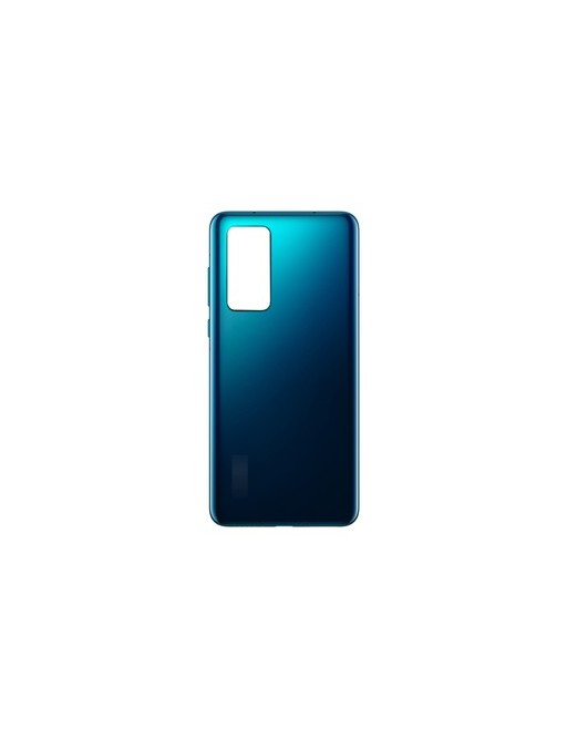 Huawei P40 Coque arrière de batterie Coque arrière bleue avec adhésif