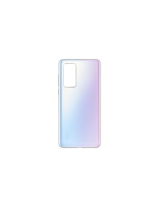 Huawei P40 Backcover Battery Cover Back Shell Bianco con Adesivo