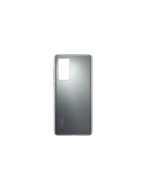 Huawei P40 Backcover Battery Cover Back Shell Argento con Adesivo