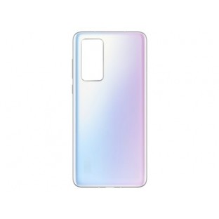 Huawei P40 Pro Backcover Battery Cover Back Shell Bianco con Adesivo