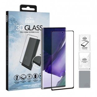 Eiger Samsung Galaxy Note 20 3D Glass Display Schutzglas für die Nutzung mit Hülle geeignet (EGSP00633)