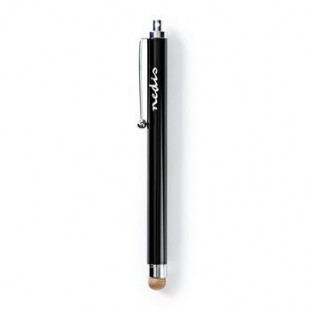 Stylus / pen for touch screen with practical clip Black (STYLC101BK)
