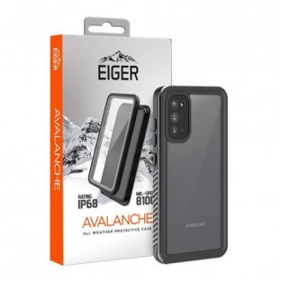 Eiger Samsung Galaxy S20 Plus Outdoor Cover "Avalanche" Nero (EGCA00213)
