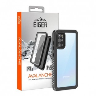 Eiger Samsung Galaxy S20 Extérieur Couverture "Avalanche" Noir (EGCA00212)