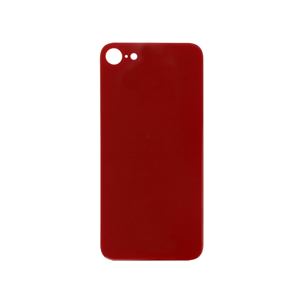 iPhone SE (2020) Couvercle arrière du compartiment à piles Couvercle arrière rouge "Big Hole" (A2275, A2298, A2296)