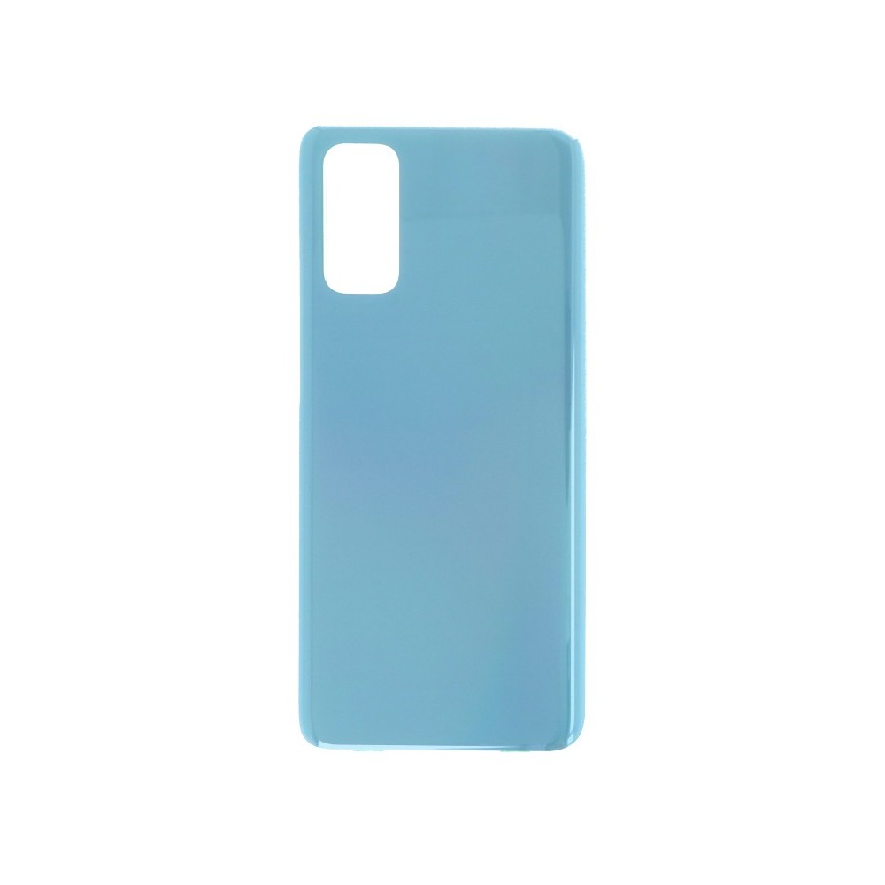 Samsung Galaxy S20 (5G) Coque arrière pour batterie Coque arrière bleue avec adhésif