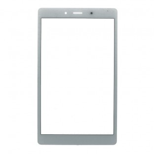 Verre avec cadre pour Samsung Galaxy Tab A 8.0 2019 (3G) Blanc