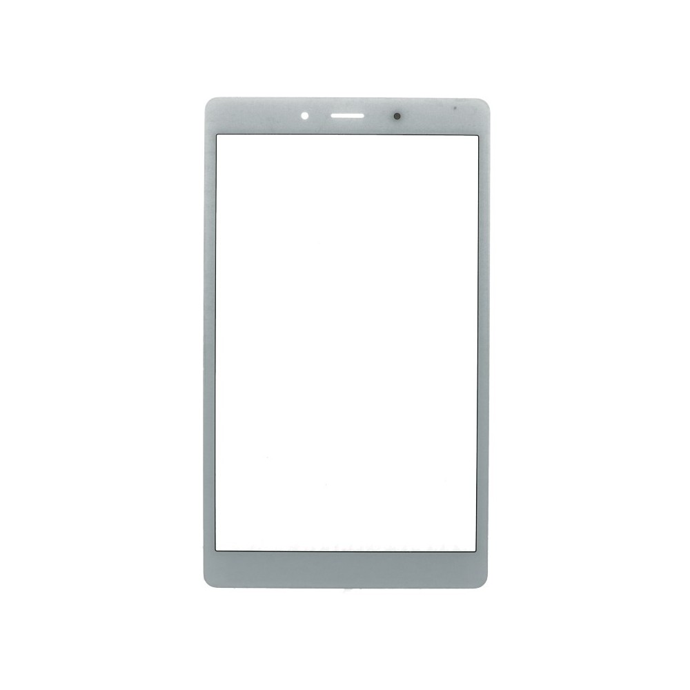 Glas mit Rahmen für Samsung Galaxy Tab A 8.0 2019 (3G) Weiss
