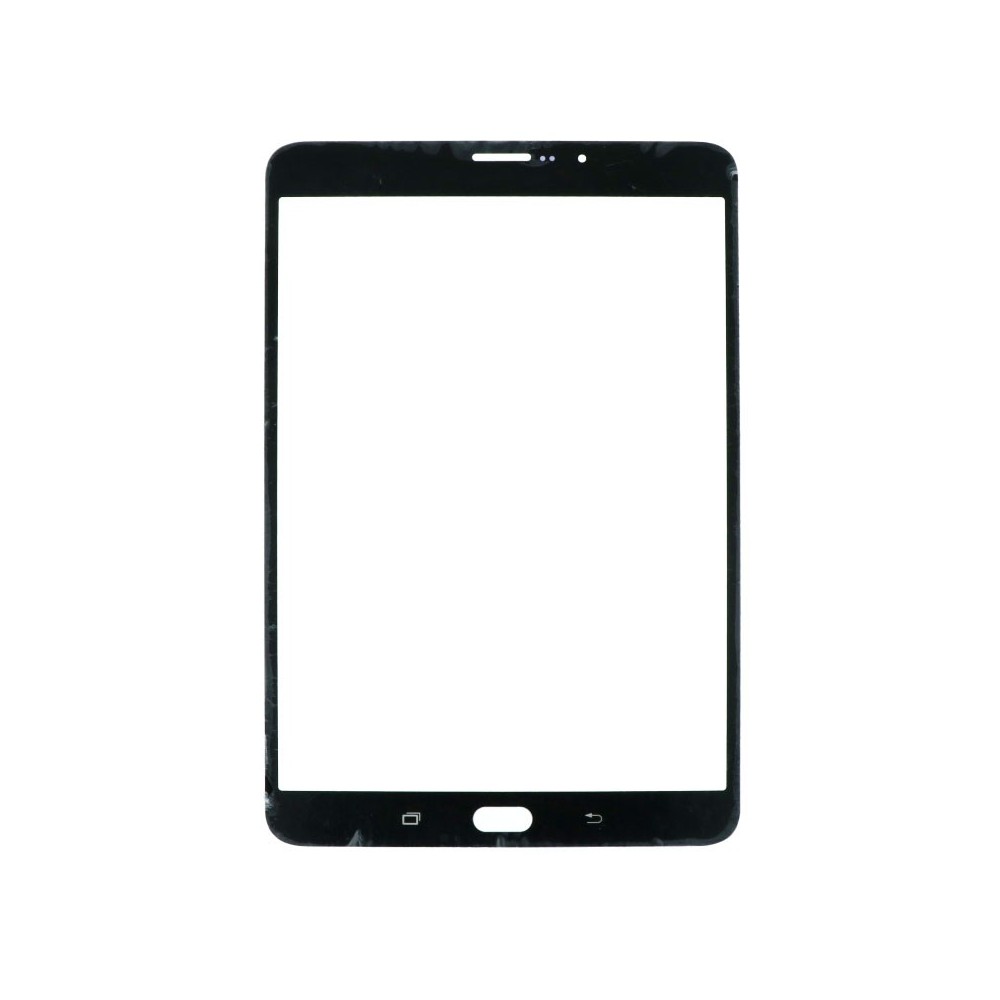 Glas mit Rahmen für Samsung Galaxy Tab S2 8.0 Schwarz