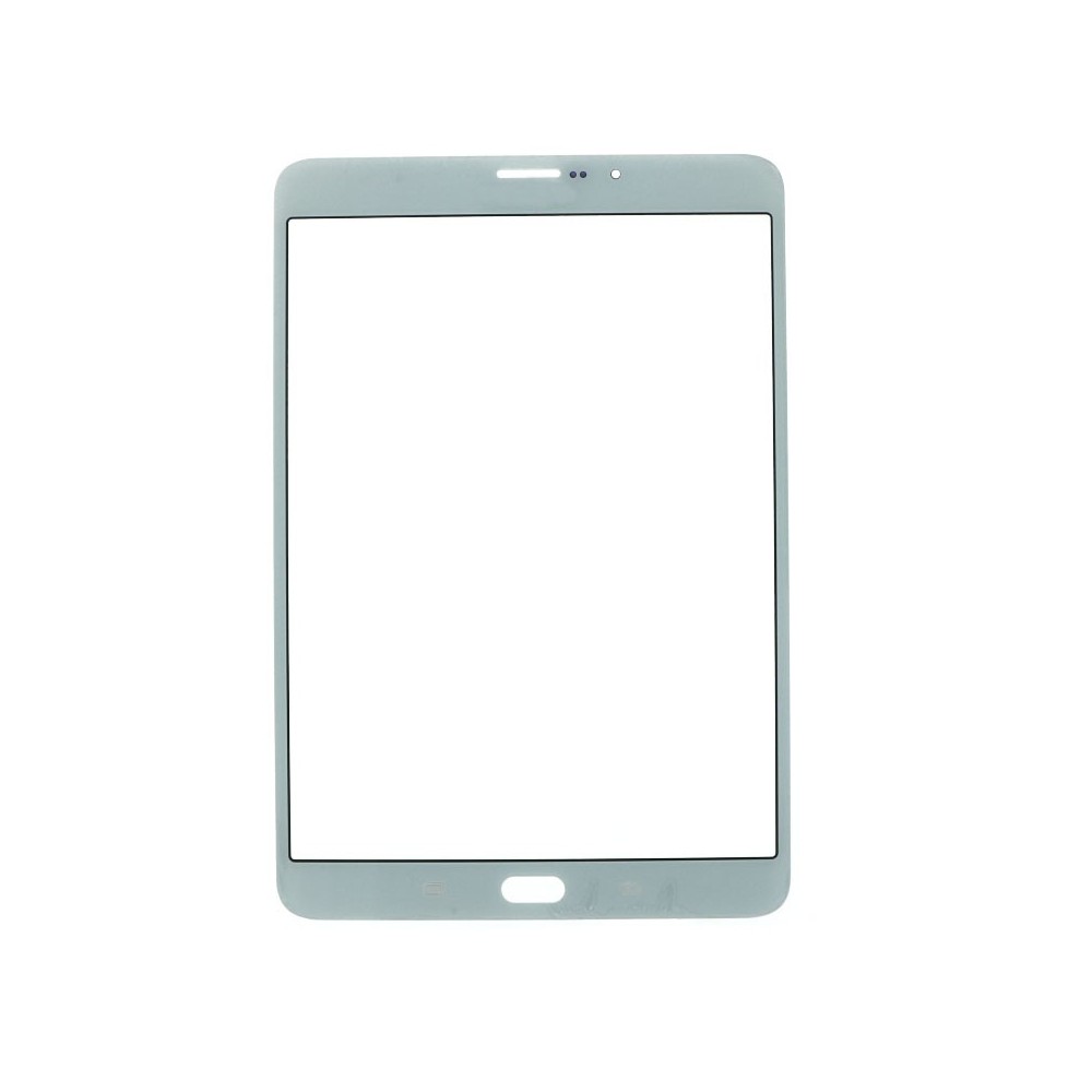 Glas mit Rahmen für Samsung Galaxy Tab S2 8.0 Weiss