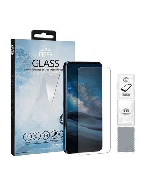 Eiger Nokia 8.3 (5G) Display-Schutzglas "2.5D Glass clear" (EGSP00672)