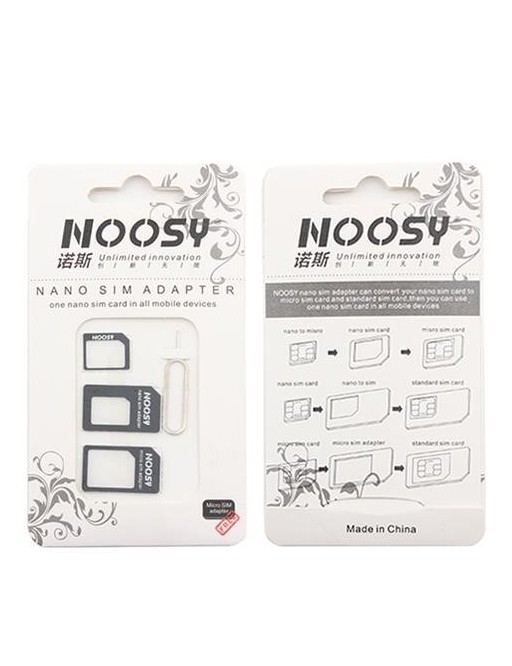 Adapter for Nano and Micro Sim Card 4 in 1