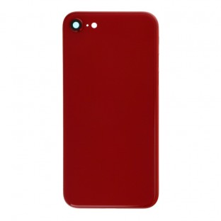 iPhone SE (2020) Backcover / Backshell with frame preassembled Red (A2275, A2298, A2296)