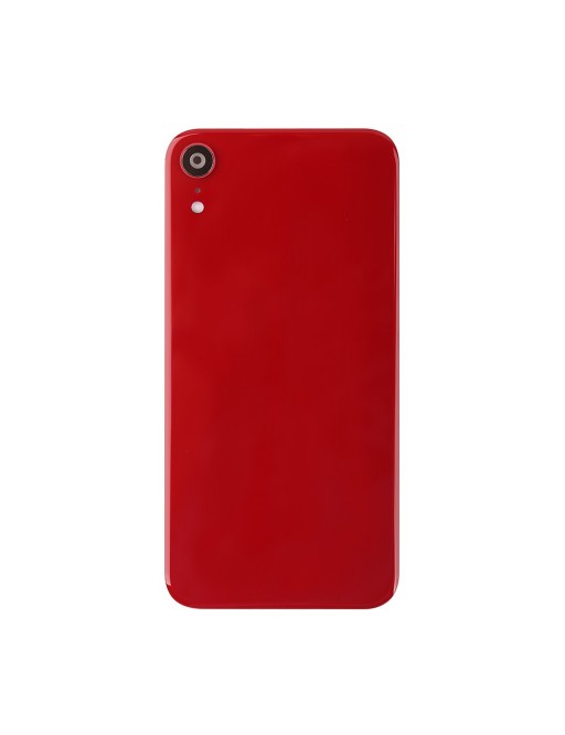 couvercle de batterie pour iPhone Xr Couvercle arrière avec objectif de caméra rouge (A1984, A2105, A2106, A2107)