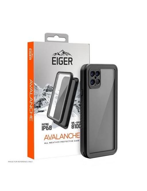 Eiger iPhone 12 Pro Max Outdoor Cover "Avalanche" Schwarz (EGCA00266)
